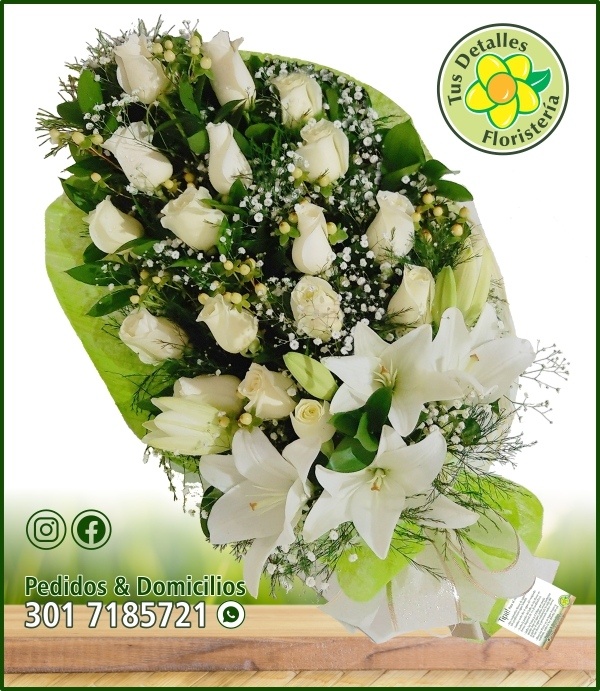 Bouquet Condolencias / $155.000