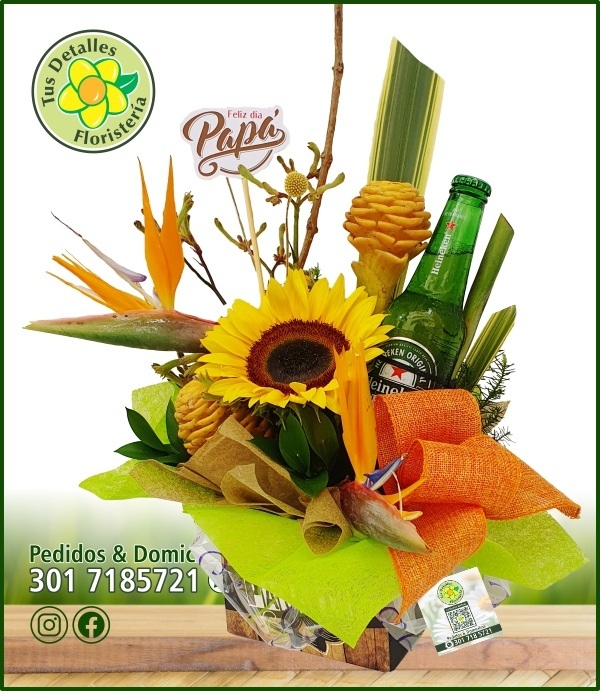 Caja Cerveza Decorada - $55.000