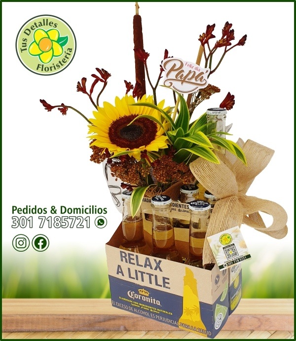 Six Pack Coronita Decorada / $65.000