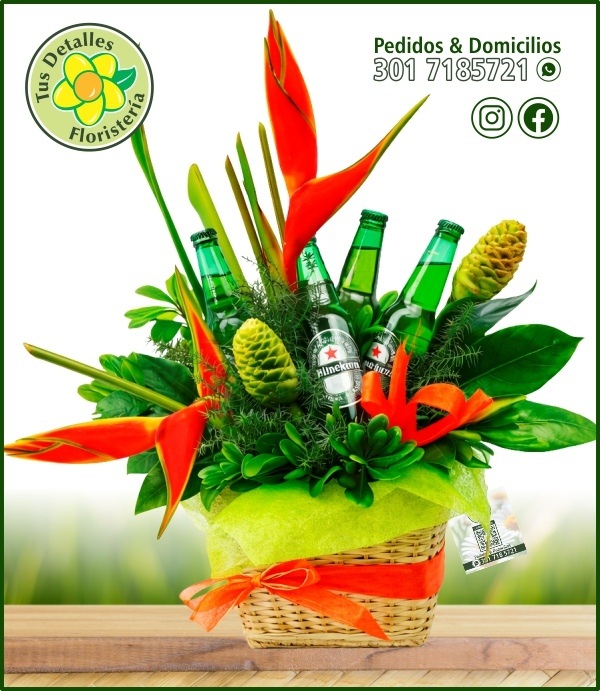 Canasto 4 Heineken 250 ml / $125.000