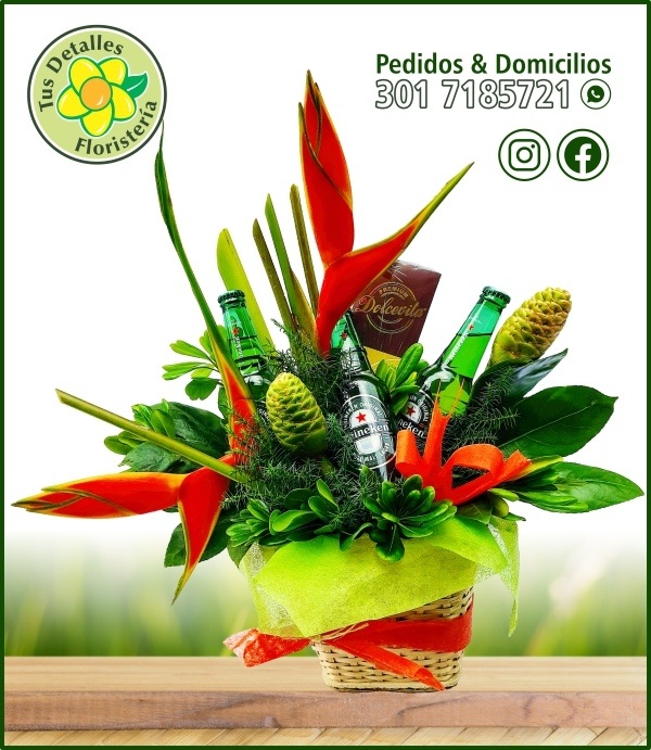 Canasto Cervezas, Chocolates / $125.000