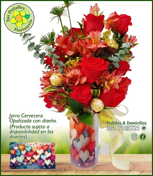 J.Cerv. Opalizada 9Rosas 3Ferrero/$120.000