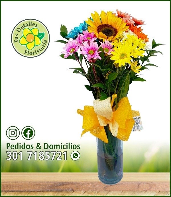 Cilindro # 06 - Margaritas Girasol / $60.000