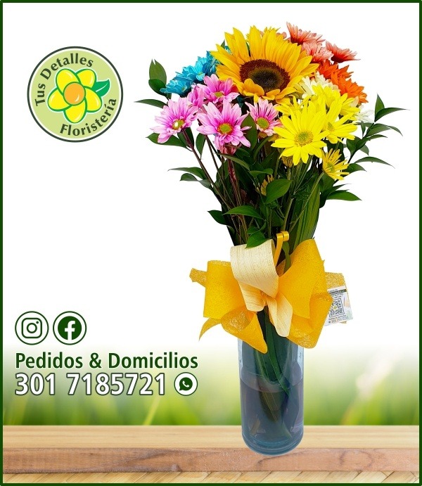 Cilindro # 10 - Margaritas Girasol / $55.000