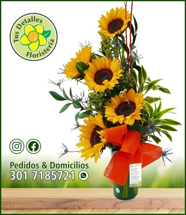 Cilindro # 06 - 5 Girasoles / $85.000