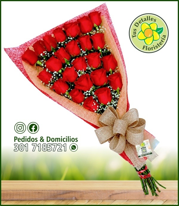 Ramillete # 16 / 24 Rosas / $174.000
