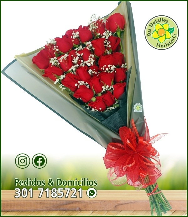 Ramillete # 16 / 24 Rosas / $174.000