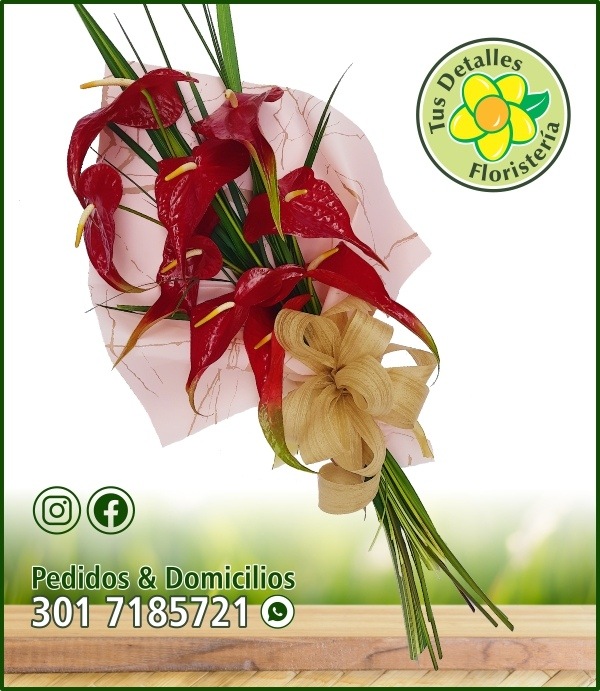 Ramillete # 15 / 9 Anturios / $100.000