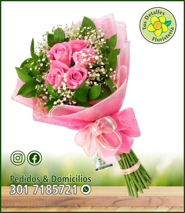 Ramillete # 31 / 5 Rosas / $53.000