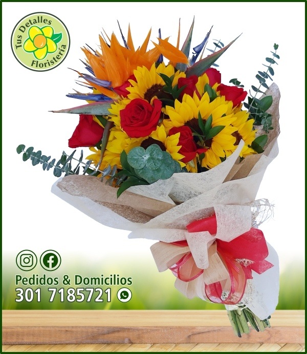 R.#43/ 7Girasoles 10Rosas 5Aves /$125.000