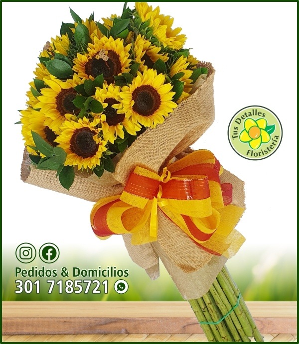 Ramillete # 17 / 20 Girasoles / $315.000