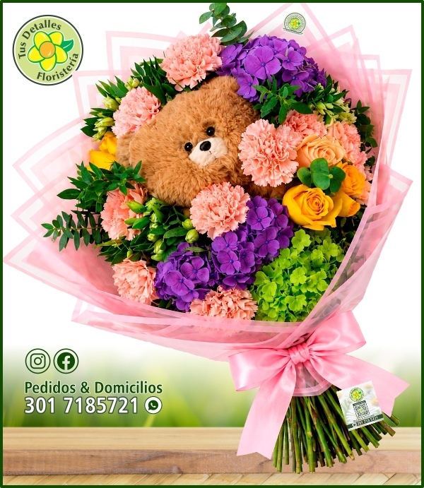Ram.#04 / Flor Variada+Peluche /$211.000