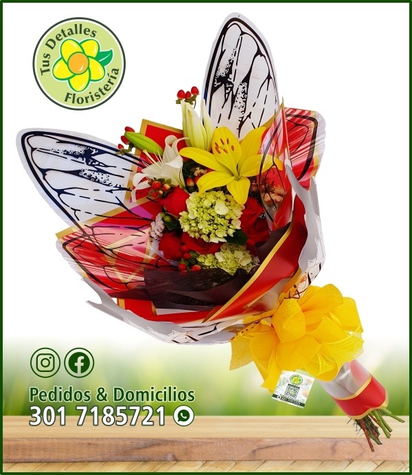 Ramillete # 09 / Mariposa / $95.000