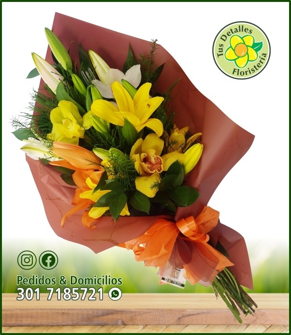 Ram. #13 / Lirios y Orquideas / $116.000