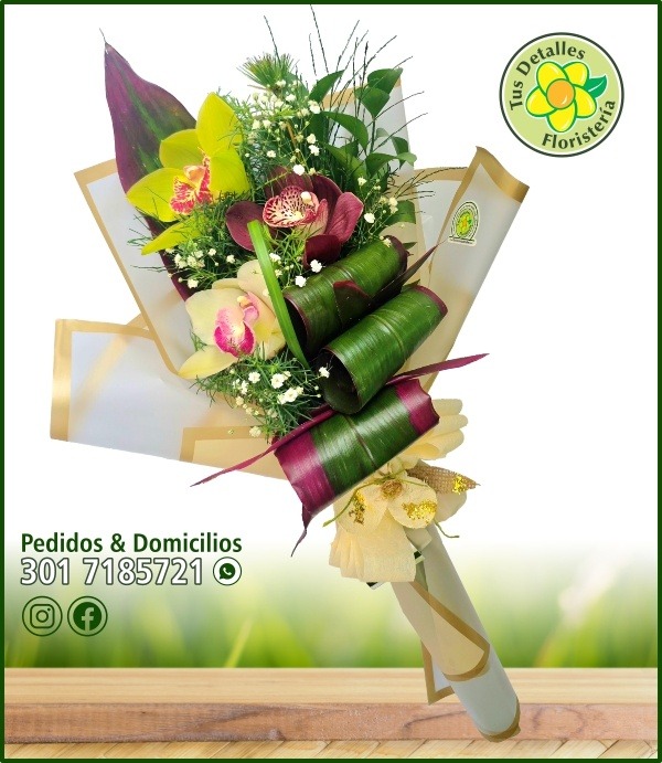 Ramillete # 29 / 3 Orquídeas / $63.000