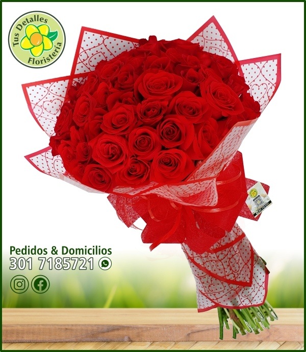 Ramillete # 09 / 40 Rosas / $268.000