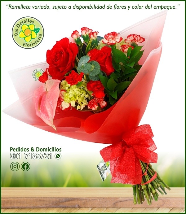 Ramillete # 50 / Flor Variada #7 / $90.000
