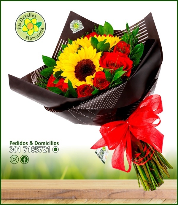 Ram.#28/12Rosas 3Girasoles Peq./$110.000