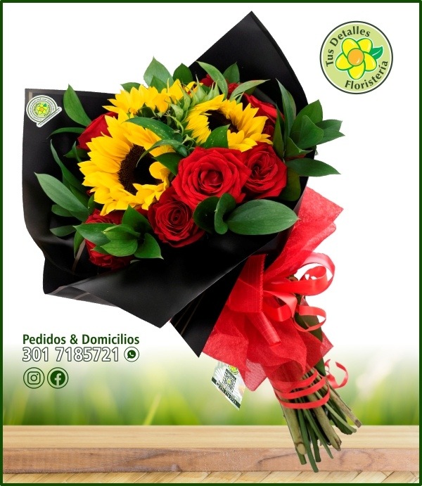 Ram.#28/12Rosas 3Girasoles Peq./$100.000