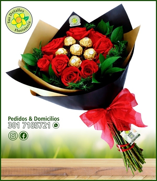 Ram.#18 / 10 Rosas + 6 Ferrero /$115.000