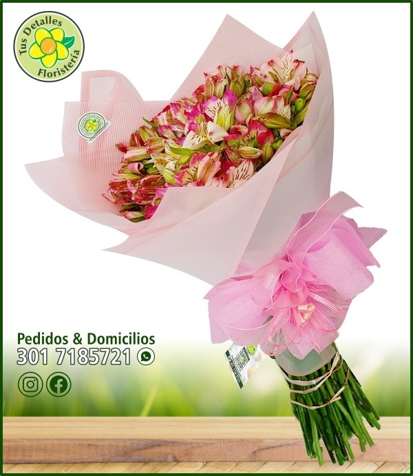 Ramillete #42 / Astromelias / $90.000